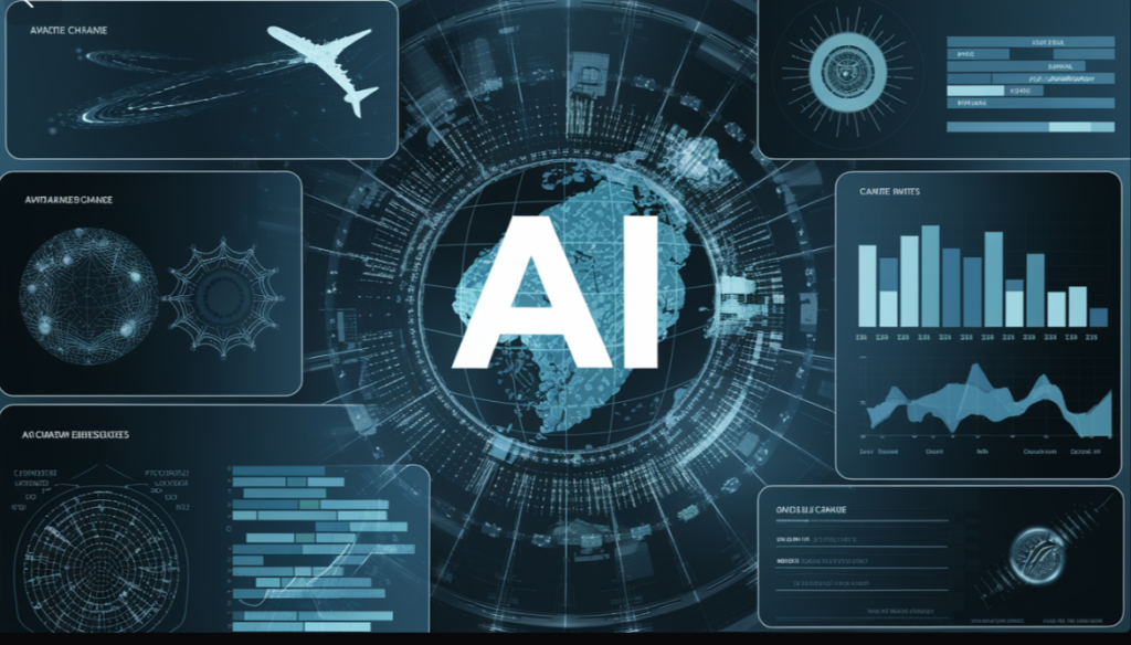 The Role of AI and Advanced Algorithms in Tackling Climate Change Challenges in Aviation